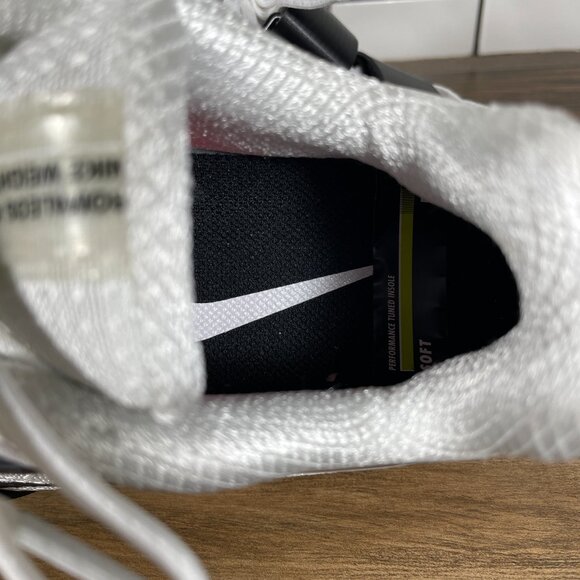 Nike Romaleos 4 Mens Size 5 Weightlifting Shoes White Black Training Sneakers - Picture 10 of 13